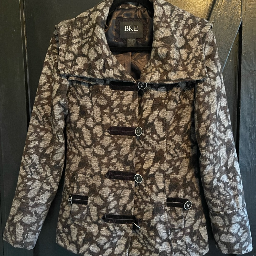 Buckle jacket. Nicely made. Worn a few times. In great condition.